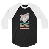 Unicorn Unicorn Unicorn 3/4 Sleeve Raglan Shirt